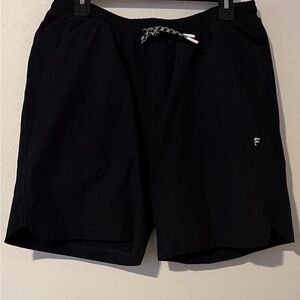 Fabletics Men's Black Swim Trunks Large